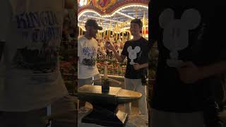 If He Pulls The Sword Out Of The Stone At Disney World I'll Give Him $100!