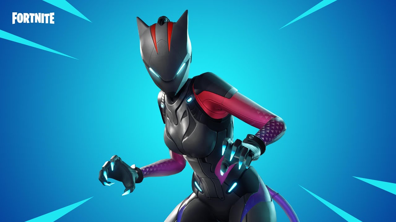 GAMEPLAY Fortnite Lynx (Stage 4 - No Ponytail, Default)