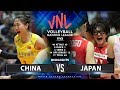 China vs Japan | Highlights | Women's VNL 2019