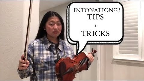 HOW TO HAVE BETTER INTONATION- Violin Help ep. 5