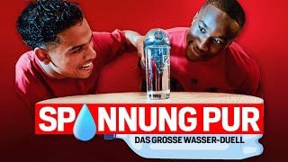 TENSION PUR💧- The big water duel with Moussa Diaby and Amine Adli.