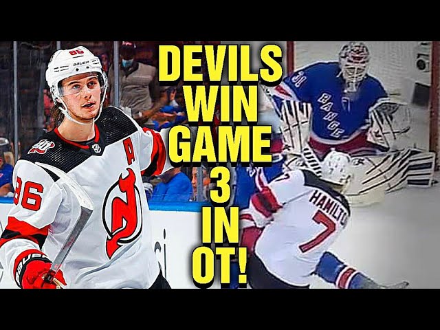 Rangers come back to beat the New Jersey Devils in overtime