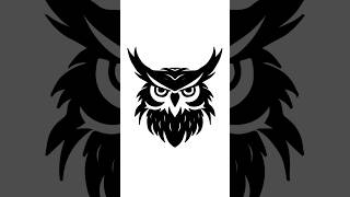 🦉 Amazing Owl 2D Animation | Smooth Loop | #Shorts