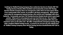 FlatBed Towing Company Near me Service and Cost Omaha NE | 724 Towing Services Omaha