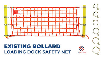 Existing Bollard Safety Net Package
