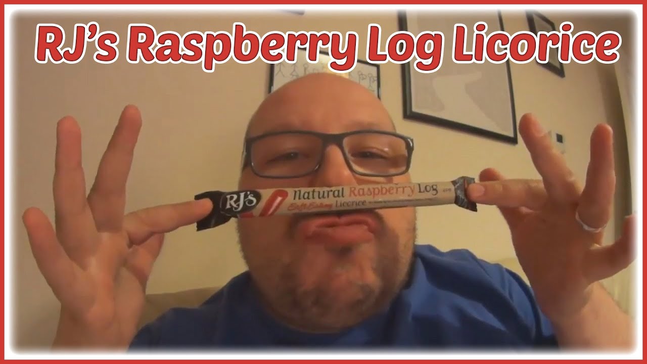 RJs Raspberry Log Licorice Review - YouTube
