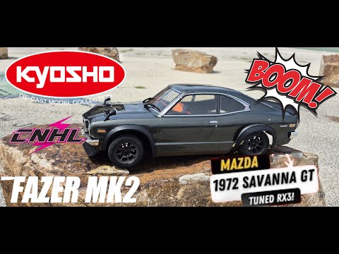Kyosho FAZER MK2 1972 Mazda Savanna GT Tuned 1/10 Rippin Up