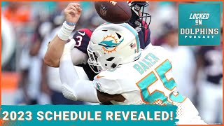 2023 Miami Dolphins Schedule Officially Revealed