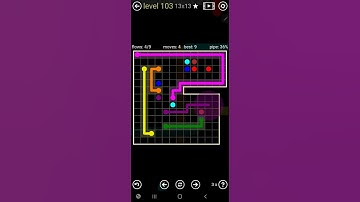 How To Solve Flow Free Worm Pack Level 103 13x13 Board Harder Walk Through Solution Walkthrough