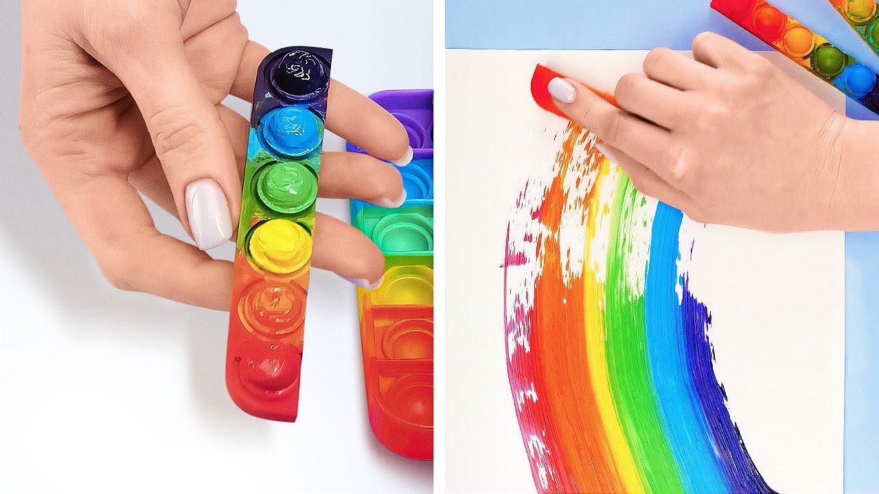 Rainbow Crafts Colorful DIY Ideas for Adults and Kids