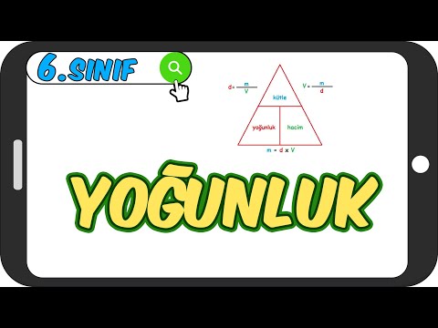 Video: Yoğunluk enerjiyle orantılı mı?