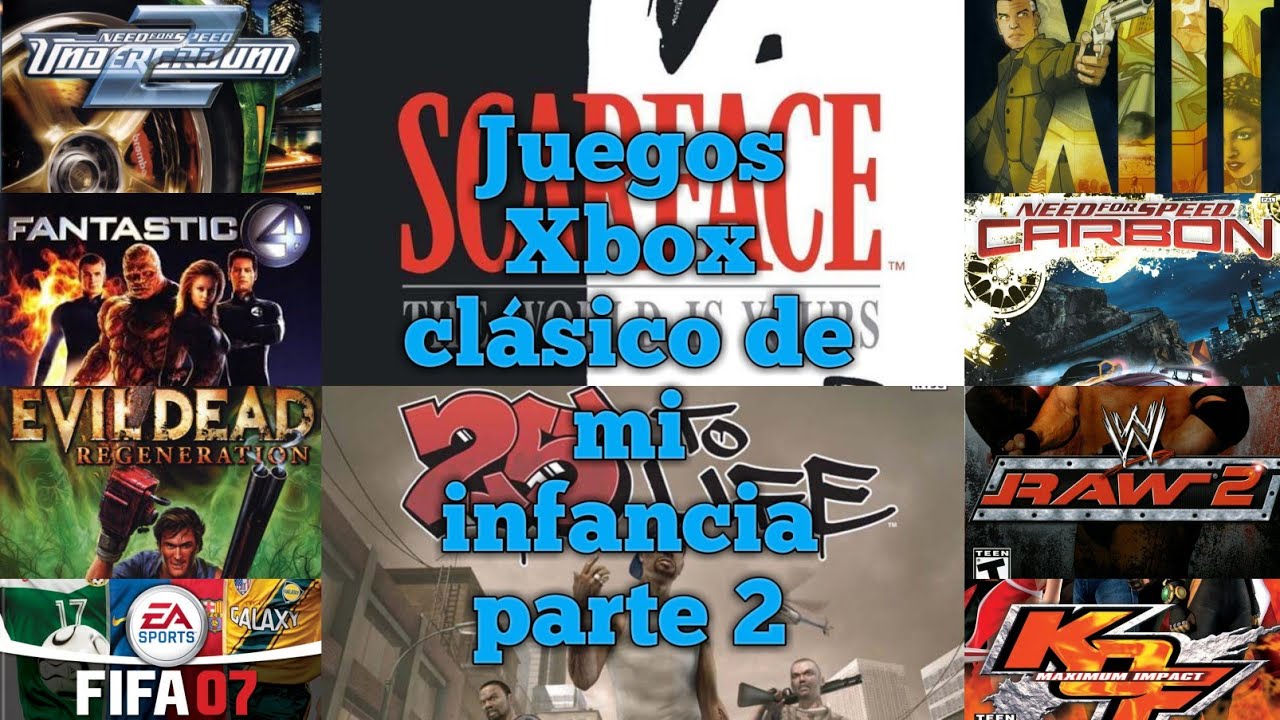 Mis juegos Xbox clásico parte 2/3 - YouTube