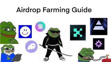 Airdrop Farming Guide For Beginners (Crypto Airdrop Farming)
