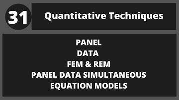 PANEL DATA  Mgt605 Lecture in Hindi Urdu 31