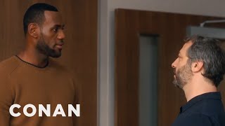 Judd Apatow On Directing LeBron James | CONAN on TBS