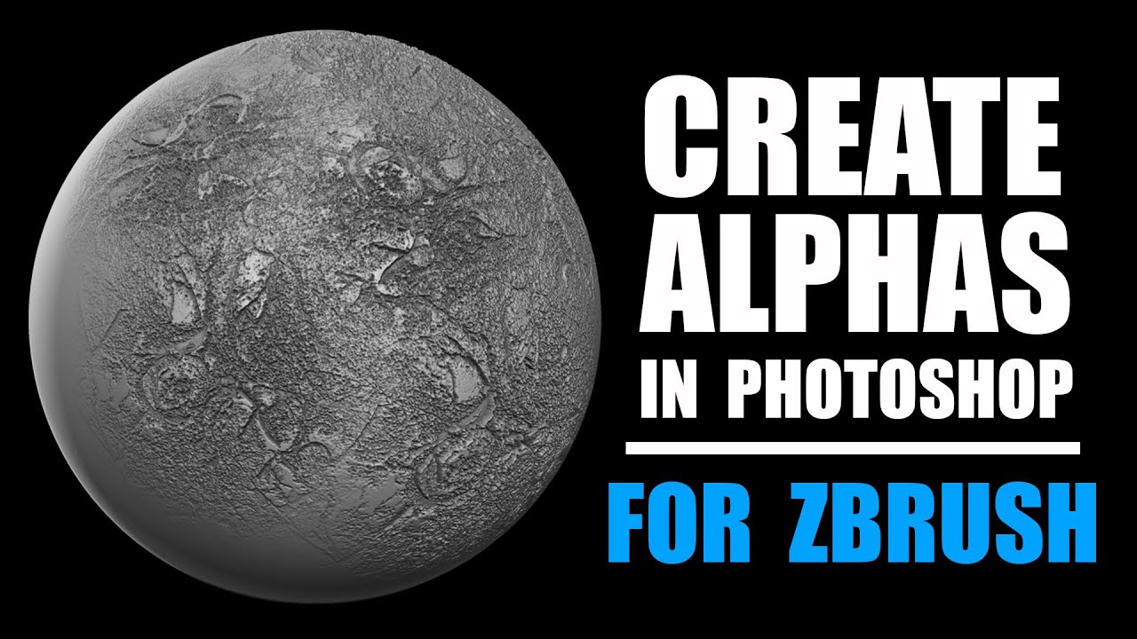 can i fix zbrush alpha map in photoshop