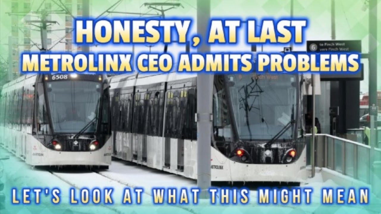 Генеральный директор Metrolinx признал проблемы с линией легкорельсового транспорта Finch West — ...