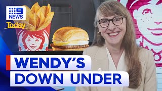 American fast food giant Wendy's to open Aussie stores | 9 News Australia