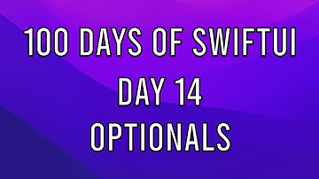 100 Days of SwiftUI from .NET developer