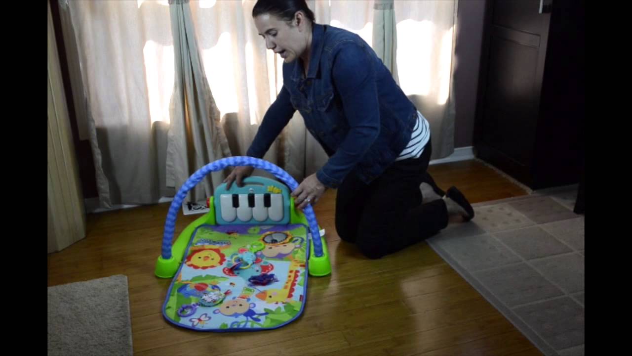 fisher price kick and play piano instructions