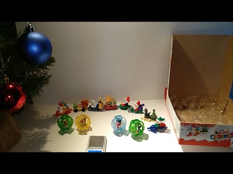 Шоколадное яйцо Kinder Joy серия Наряди ёлку игрушками, коробка, 36 шт