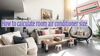 How to calculate room air conditioner size | AC calculation | Earthbondhon screenshot 4