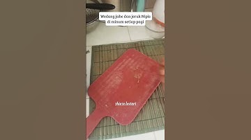 Minum wedang jahe dan jeruk nipis setiap pagi biar badan lebih singset dan fit gak gampang sakit💪💪