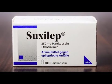 СУКСИЛЕП (Этосуксимид) / SUXILEP (Ethosuximide)