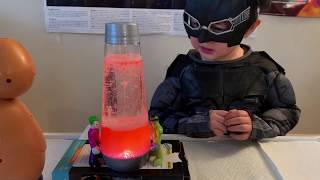 Batman Science Ptolemy Time Science Experiment Sunday 22 Discovery Lava Lamp With Imaginext Toys