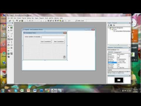 Visual Basic Tutorial (Countdown Timer)