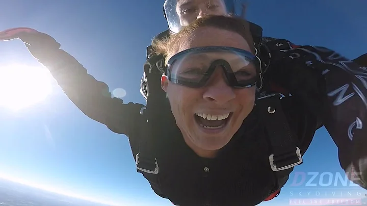 CYNTHIA WOODHOUSE's DZONE Tandem skydive at Skydiv...