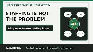 Staffing is Not The Problem