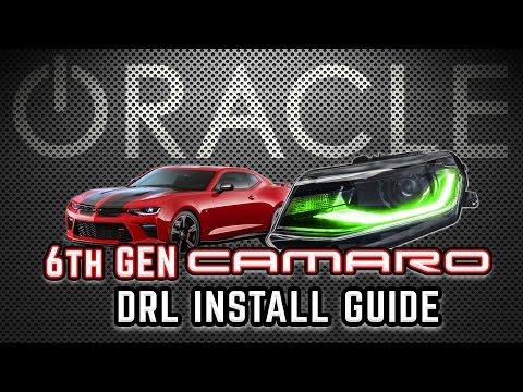 2016+ Camaro ORACLE ColorSHIFT DRL Install Guide