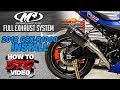 M4 Suzuki GSXR 1000 2017-2018 Full Exhaust System Install | SportbikeTrackGear.com