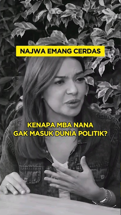 JAWABAN CERDAS NAJWA SHIHAB‼️ #najwashihab #najwa #politik #capres2024