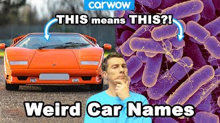 You won't believe what these car names ACTUALLY mean!