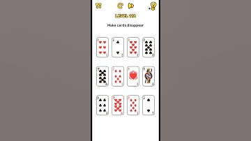 Brain blow level 126 make cards disappear Gameplay