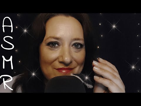 ASMR| Slow Mic Brushing & Tingly Whispering😴|Counting for deep sleep | German/Deutsch
