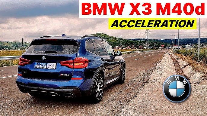 BMW X3 M40d xDrive  POV test drive 