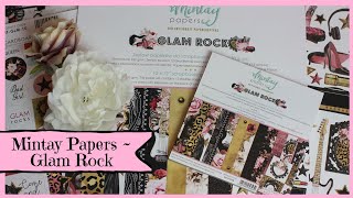 Mintay Papers ~ New Products ~ Glam Rock Collection