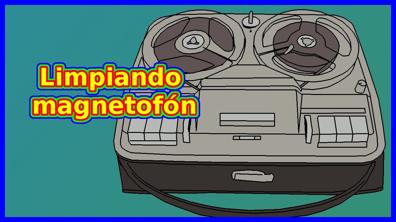 Limpiando magnetofón Grundig TK 27  E0097