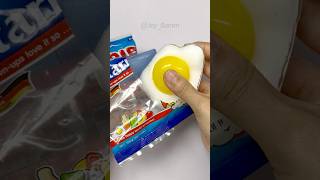 하리보 왕 계란후라이 말랑이 만들기_Diy Giant Gummy Sunny Side Up Fried Egg Squishy With Nano Tape