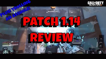 Black ops 3 patch 1.14. New weapon nerfs, and DLC weapon buffs. Plus pissing off a trash talker.