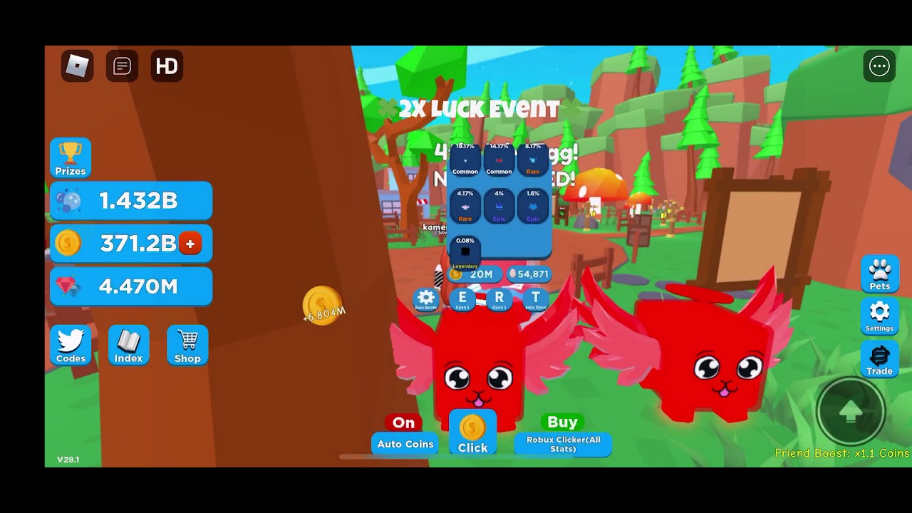 Playing the new 4th of July update in ultra hatching legends! - YouTube