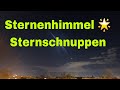 Sterne 🌟 & Sternschnuppen