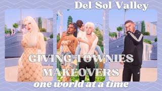 Giving Sims townies makeovers one world at a time: Del Sol Valley
