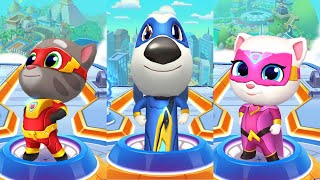 Talking Tom Hero Dash Tom Versus Hank Versus Angela screenshot 4