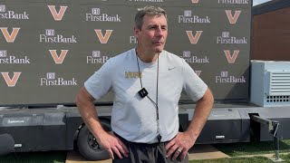Vanderbilt football offensive line coach Chris Klenakis April 2 2026