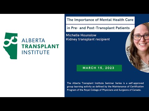 The Importance of Mental Health Care in Pre- and Post-Transplant Patients