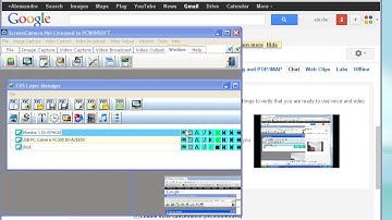 How to use Google Talk with ScreenCamera.Net